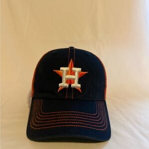 47 Brand Navy and Orange Houston Astros Hat